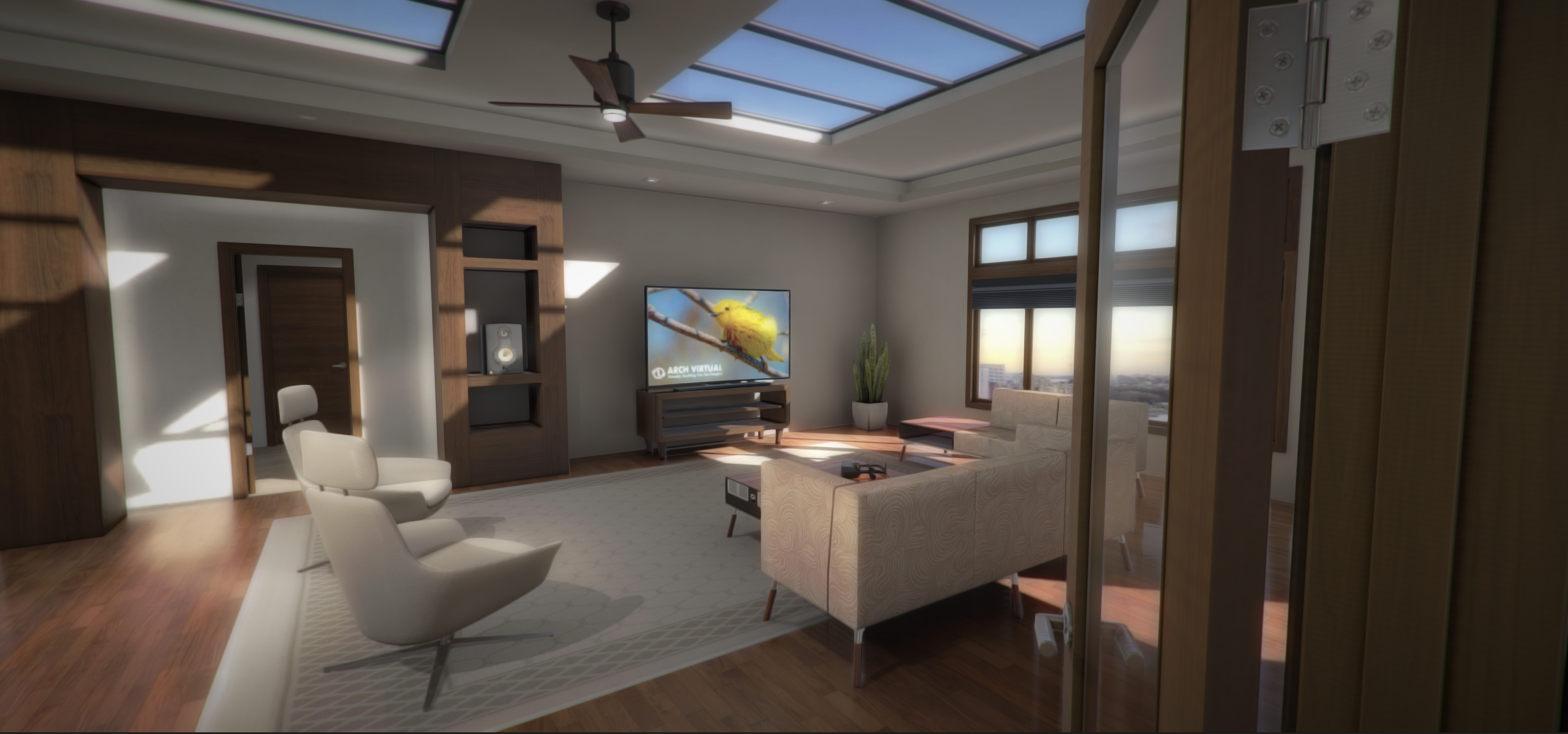 Architectural Visualization in Virtual Reality for Oculus