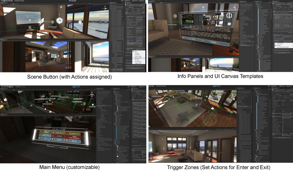 immerse interactive tools for creating virtual reality with Unity and Oculus Rift and more 