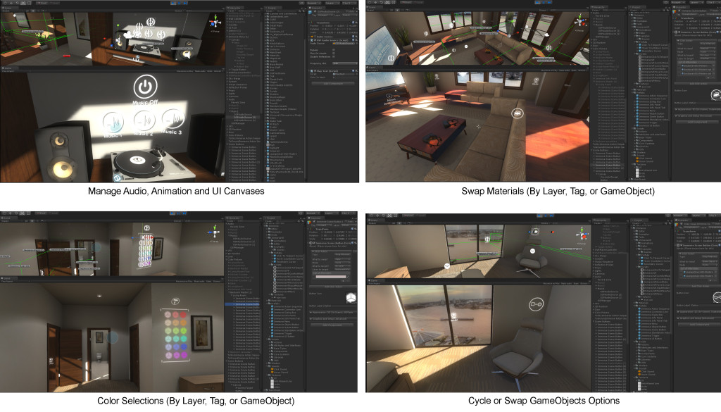 immerse interactive tools for creating virtual reality with Unity and Oculus Rift and more 