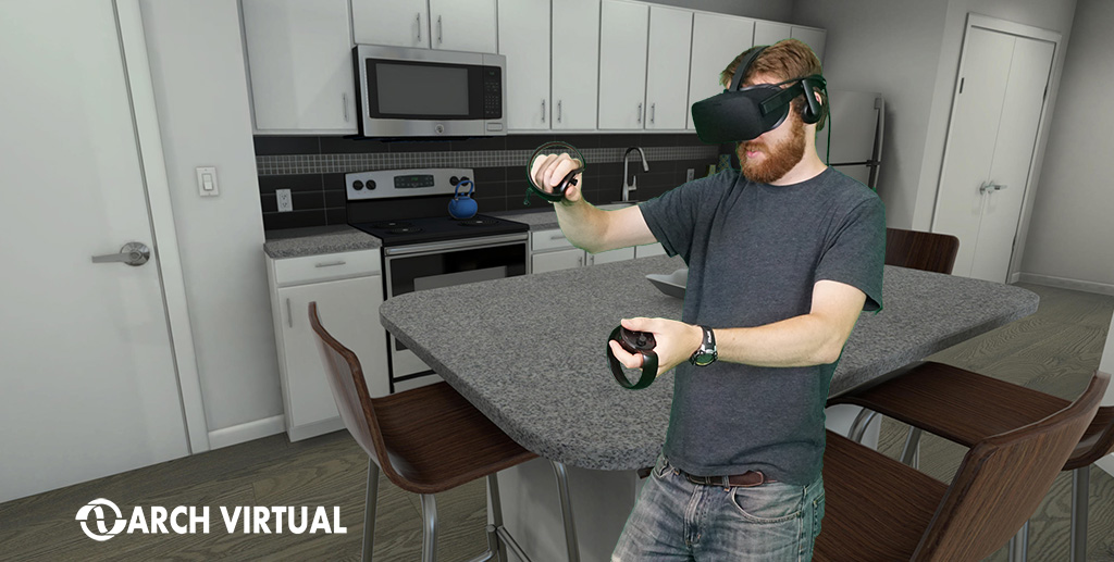 Architectural visualization with Oculus Rift and Touch 