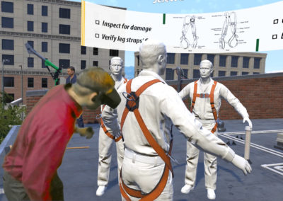 virtual reality training for construction and safety