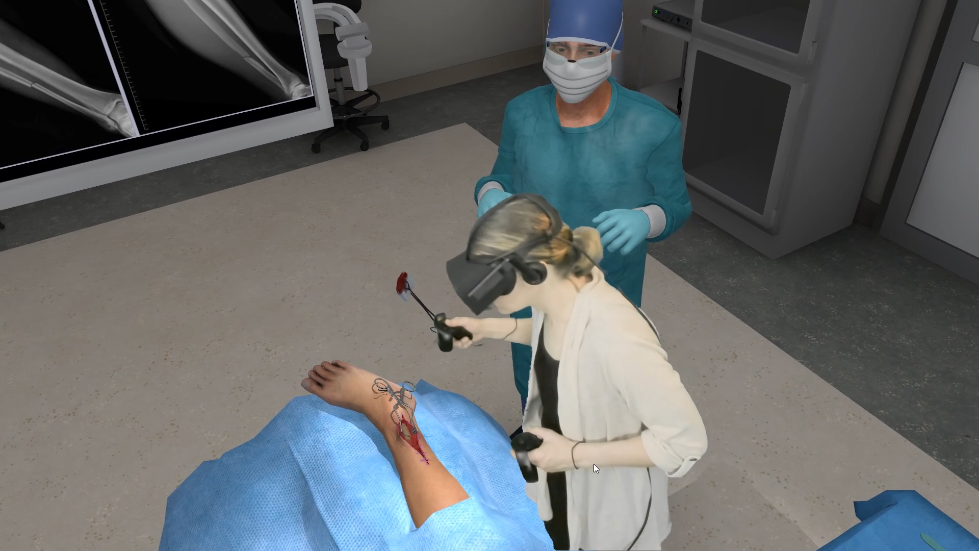 Vr Bone Facture Reduction Arch Virtual Vr Training And Simulation For Education And Enterprise 
