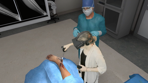 VR Bone Facture Reduction