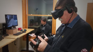 VR safety training with Oculus Rift for education