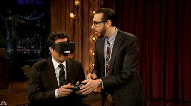 Virtual Reality headset Oculus Rift